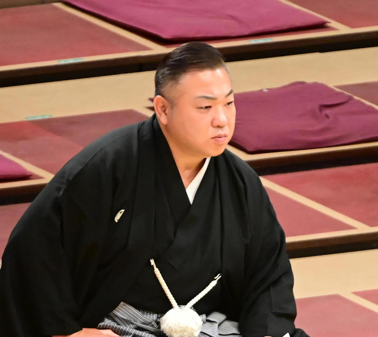 九重部屋の九重親方（2021年撮影）