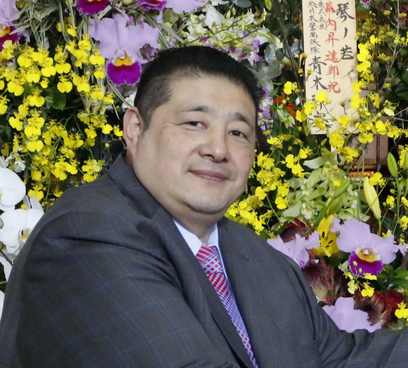佐渡ケ嶽親方（2020年2月24日撮影）