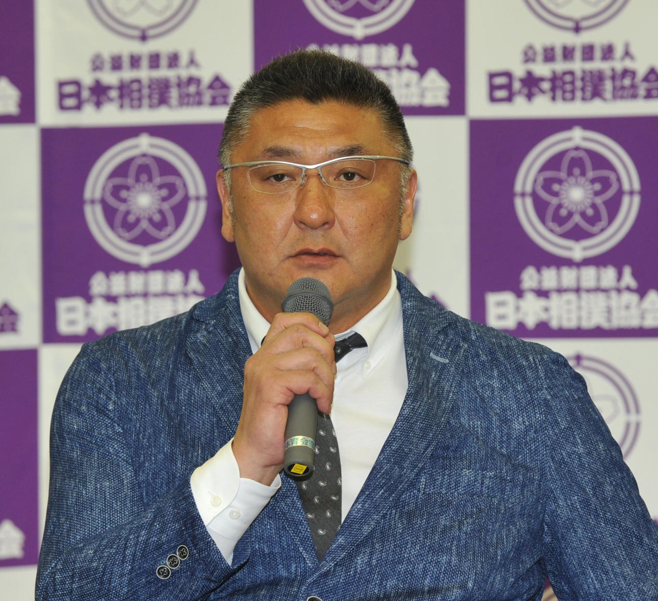 伊勢ノ海親方（2018年3月28日撮影）