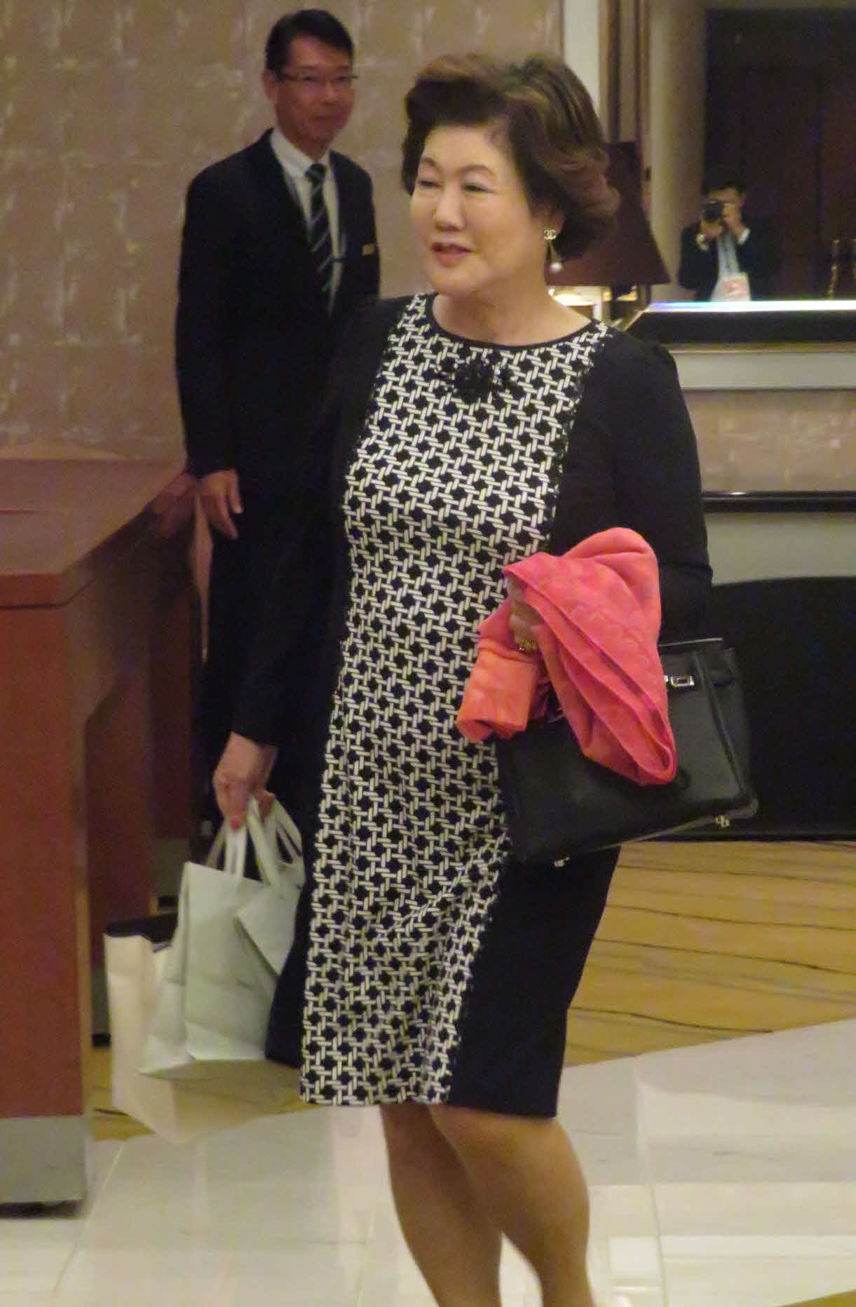 横綱審議委員に就任した池坊保子氏＝2019年10月