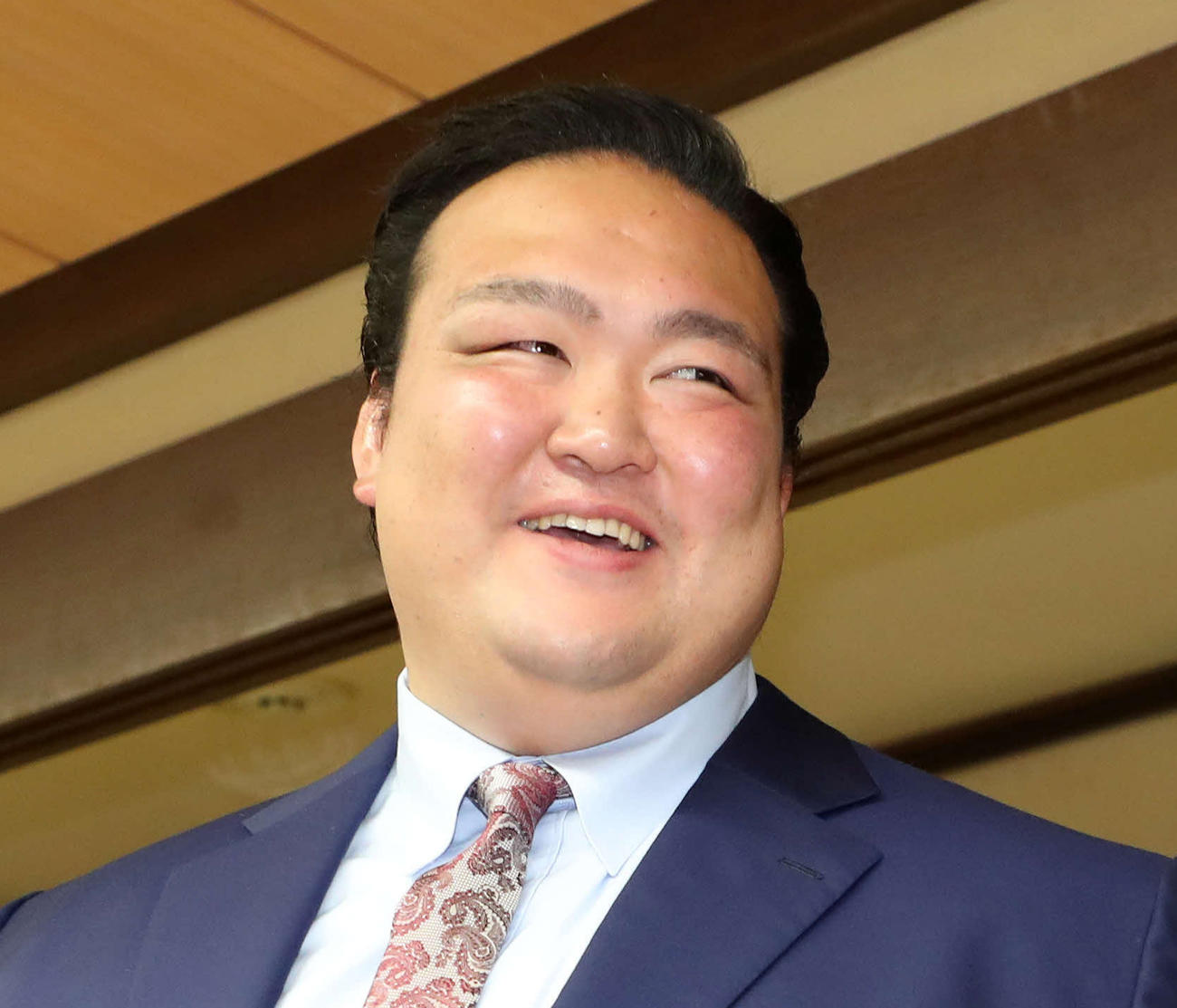 元横綱稀勢の里の二所ノ関親方（2019年9月29日撮影）