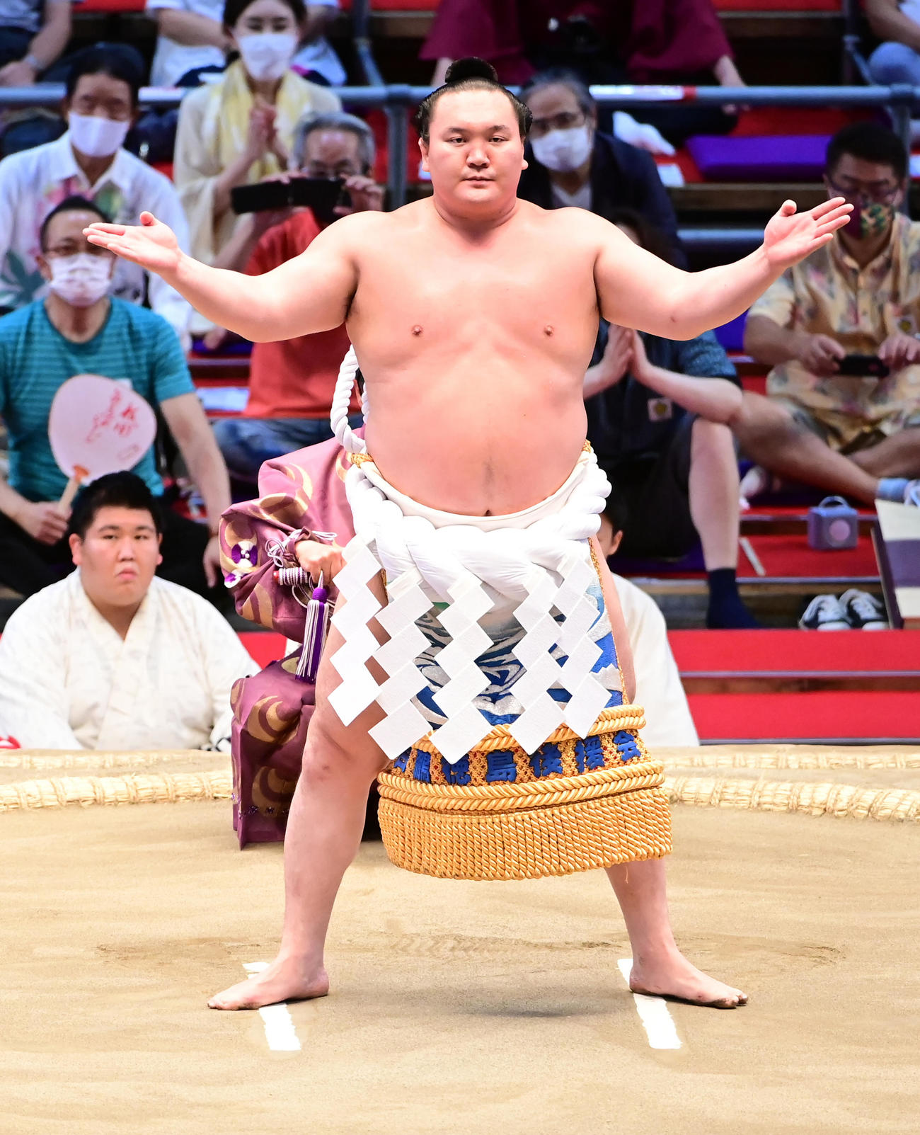 相撲博物館で開催中の特別展「69代横綱白鵬翔」会期延長 三つぞろえの化粧まわしなど展示 - 大相撲写真ニュース : 日刊スポーツ