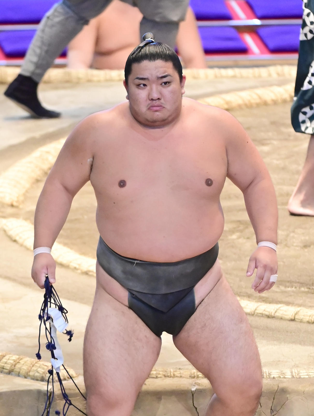 序二段優勝を決めた日翔志（撮影・小沢裕）