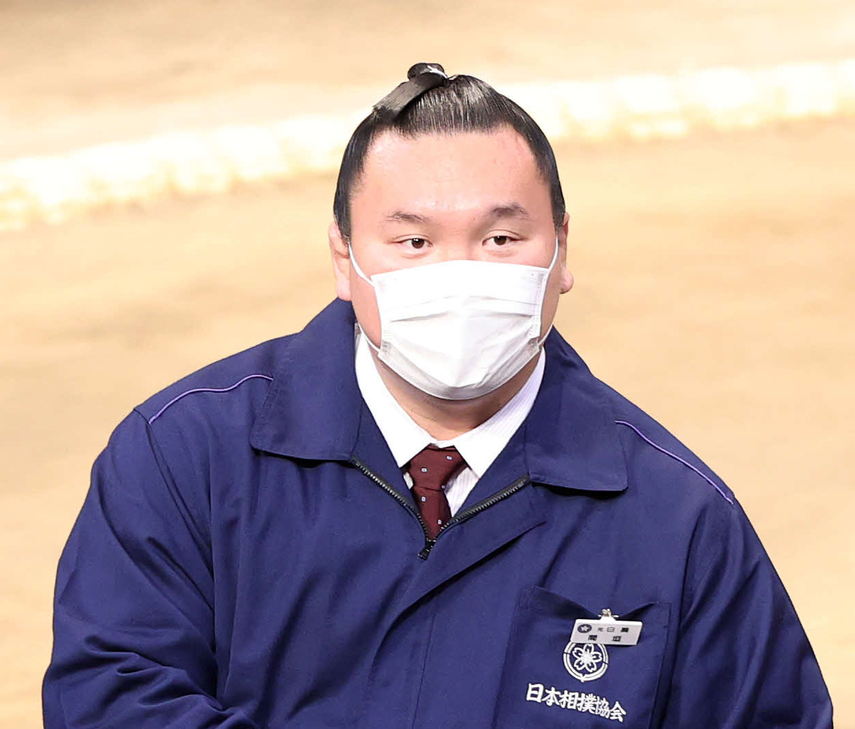 間垣親方（元横綱白鵬）（2021年11月16日撮影）