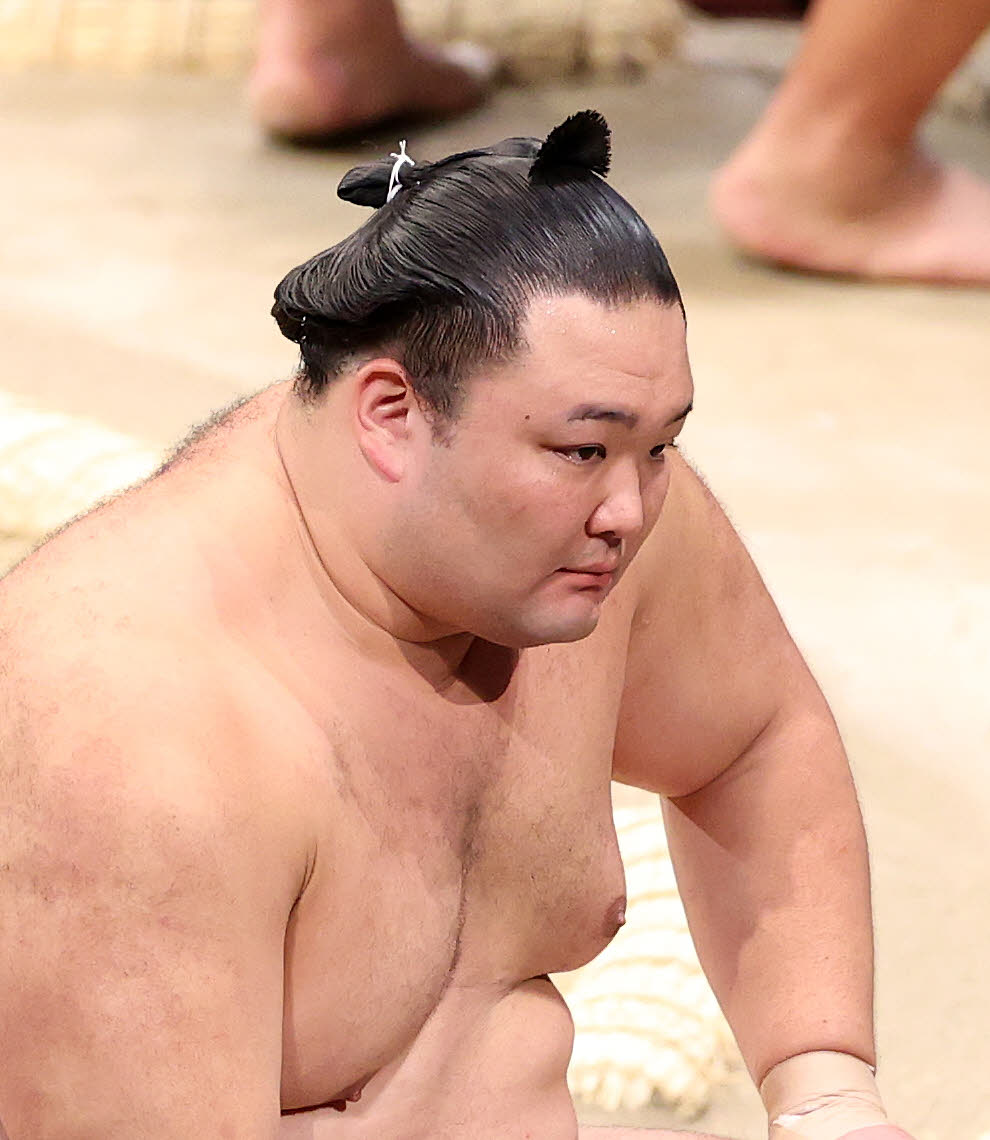 朝乃山（2022年11月18日撮影）