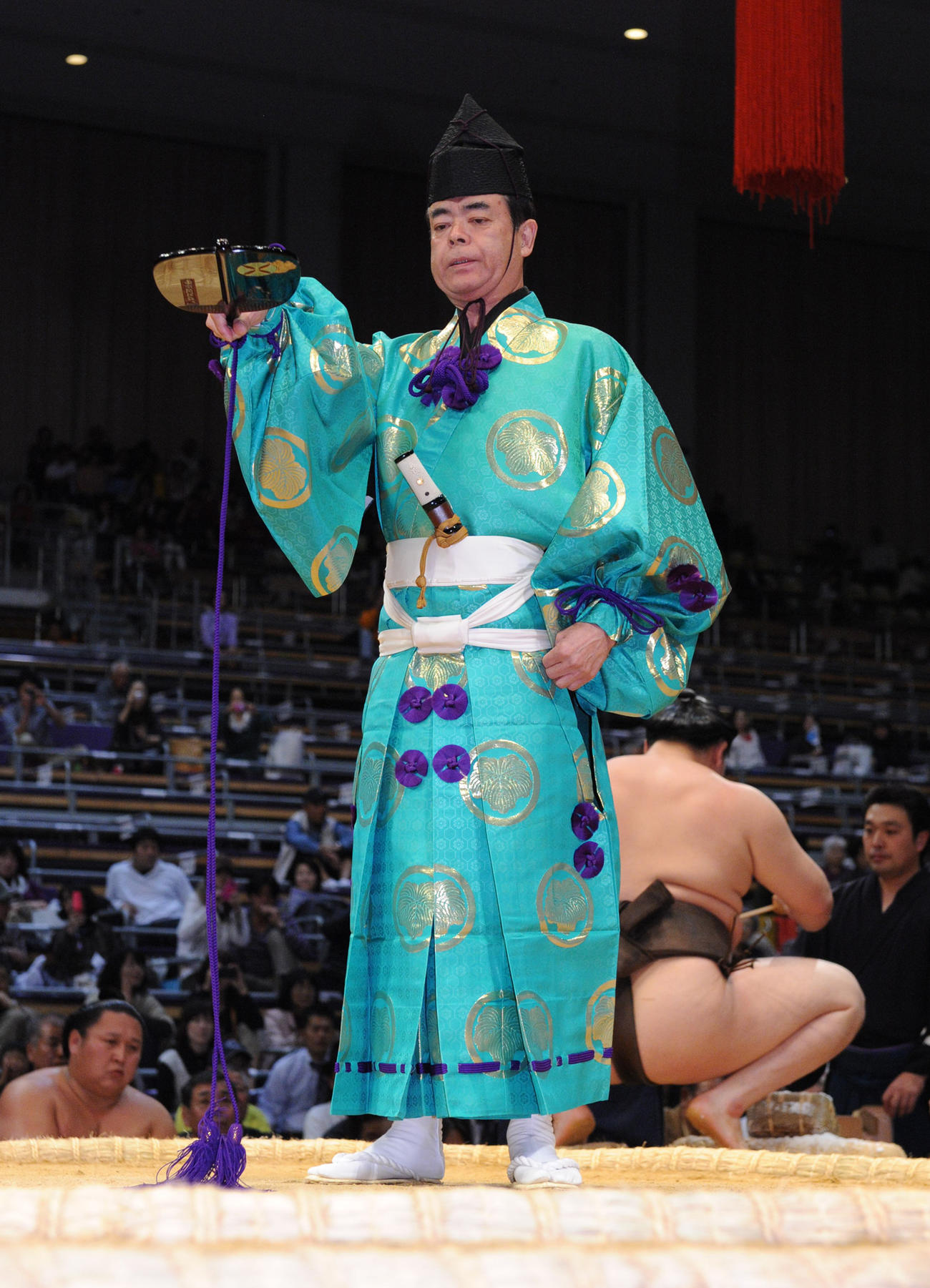 第36代木村庄之助（2011年11月16日撮影）