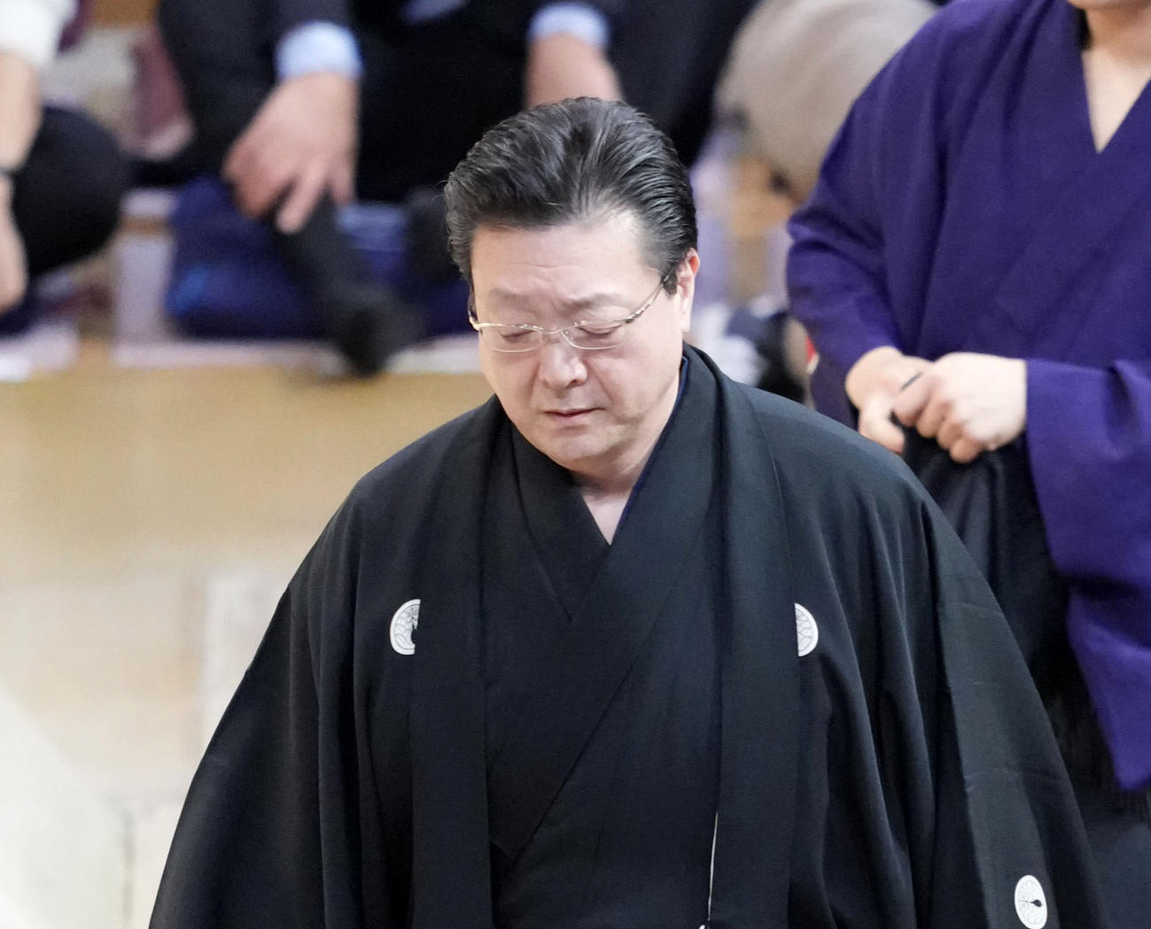 元横綱旭富士の伊勢ケ浜親方（2022年11月撮影）
