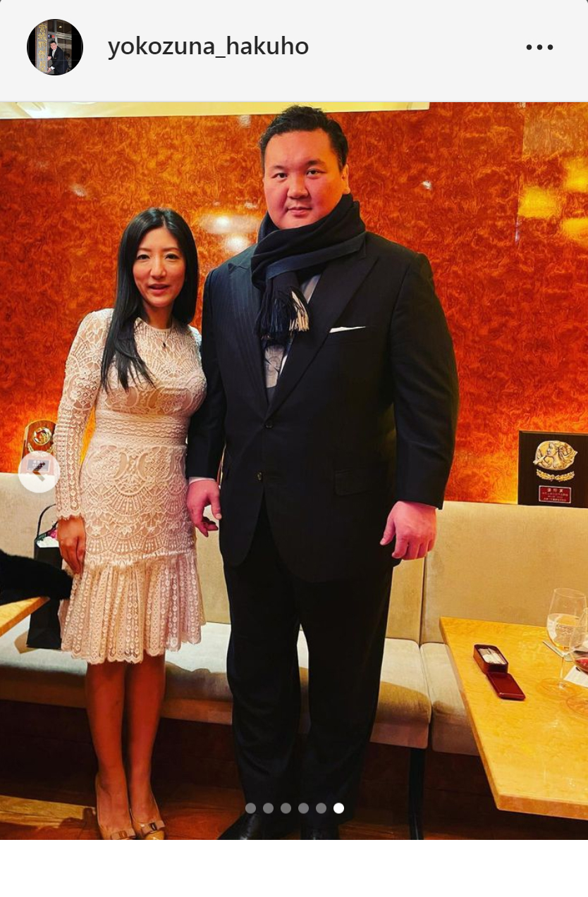 宮城野親方のインスタグラムより