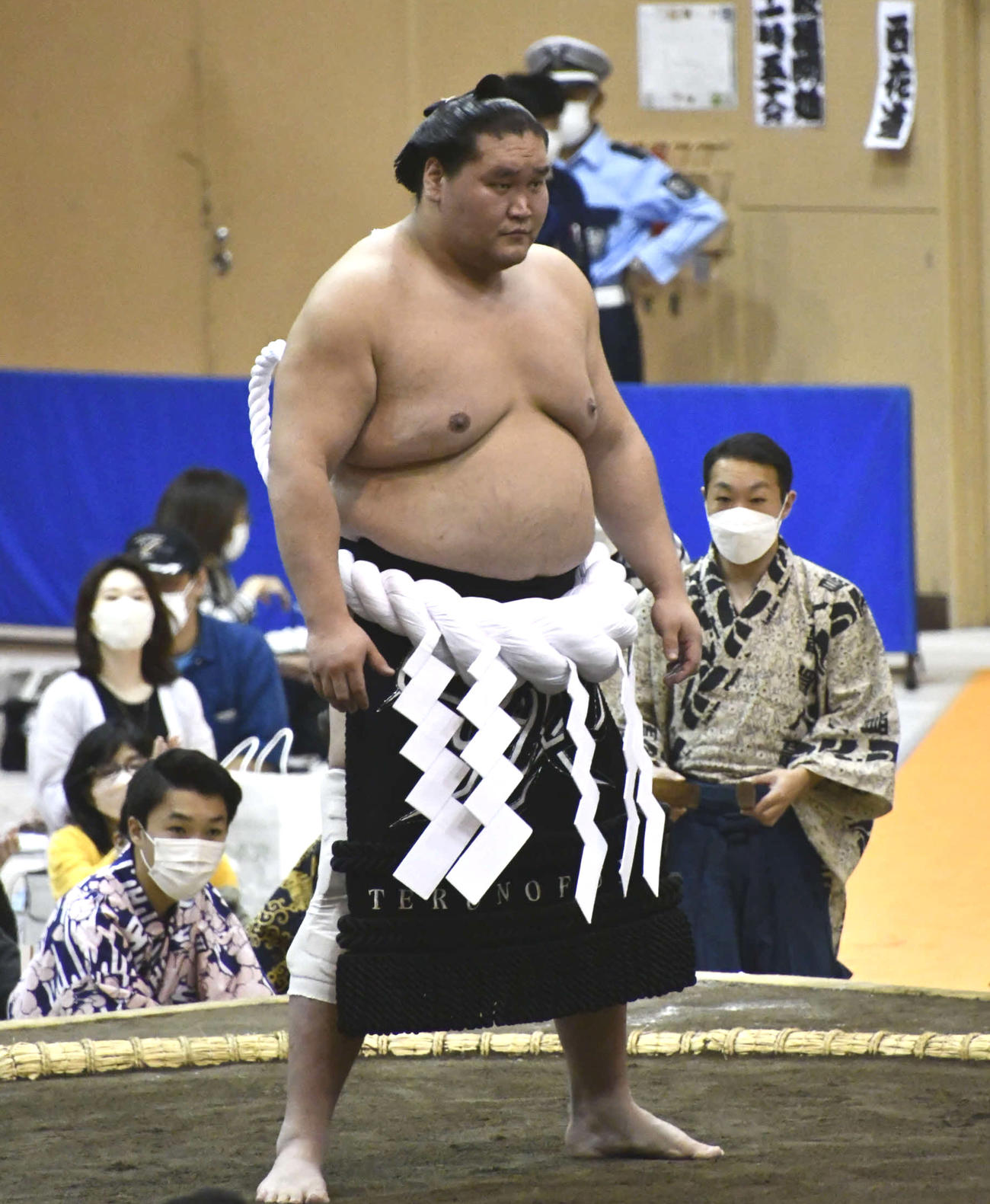 横綱照ノ富士（22年10月撮影）