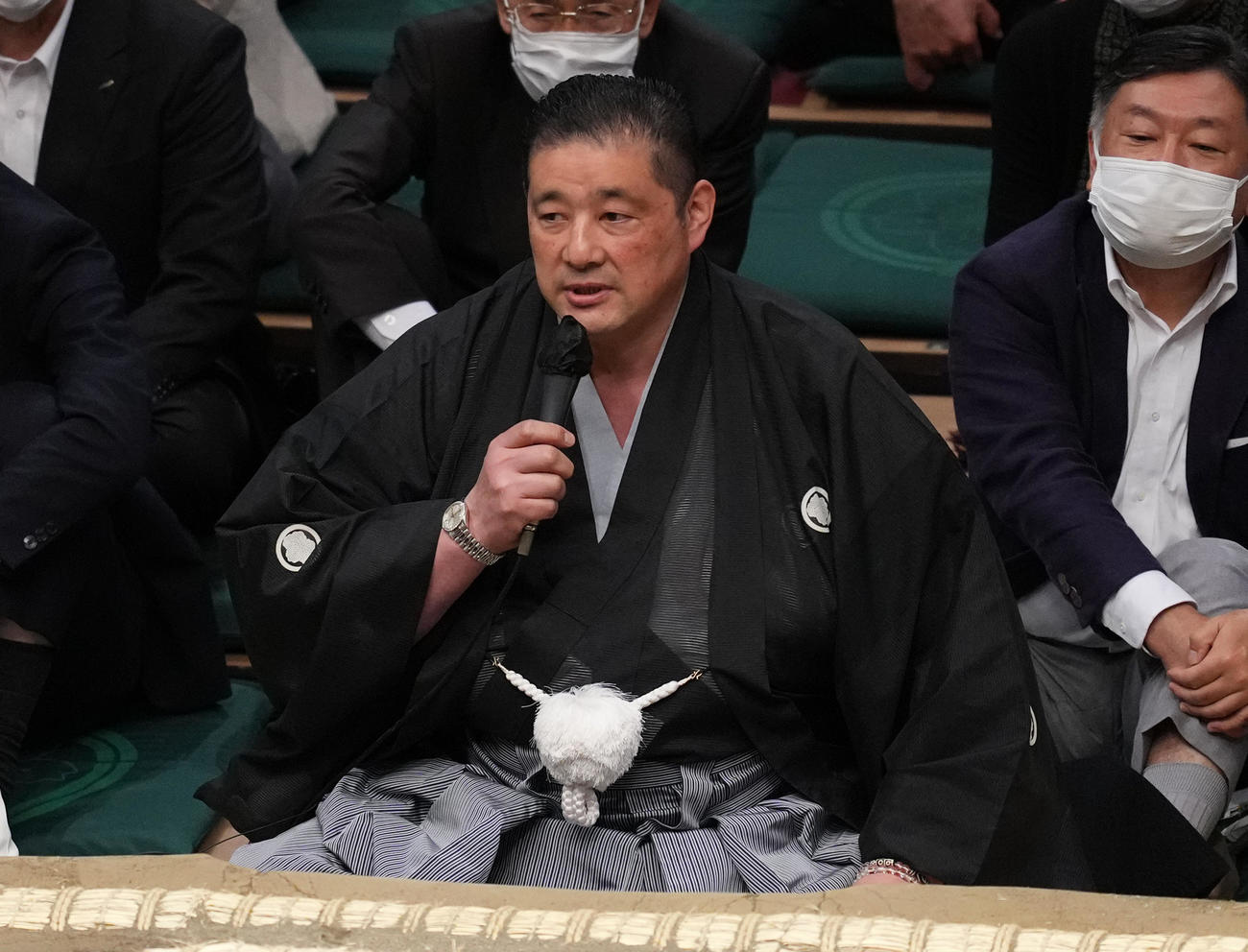 佐渡ケ嶽審判長（2022年5月10日撮影）