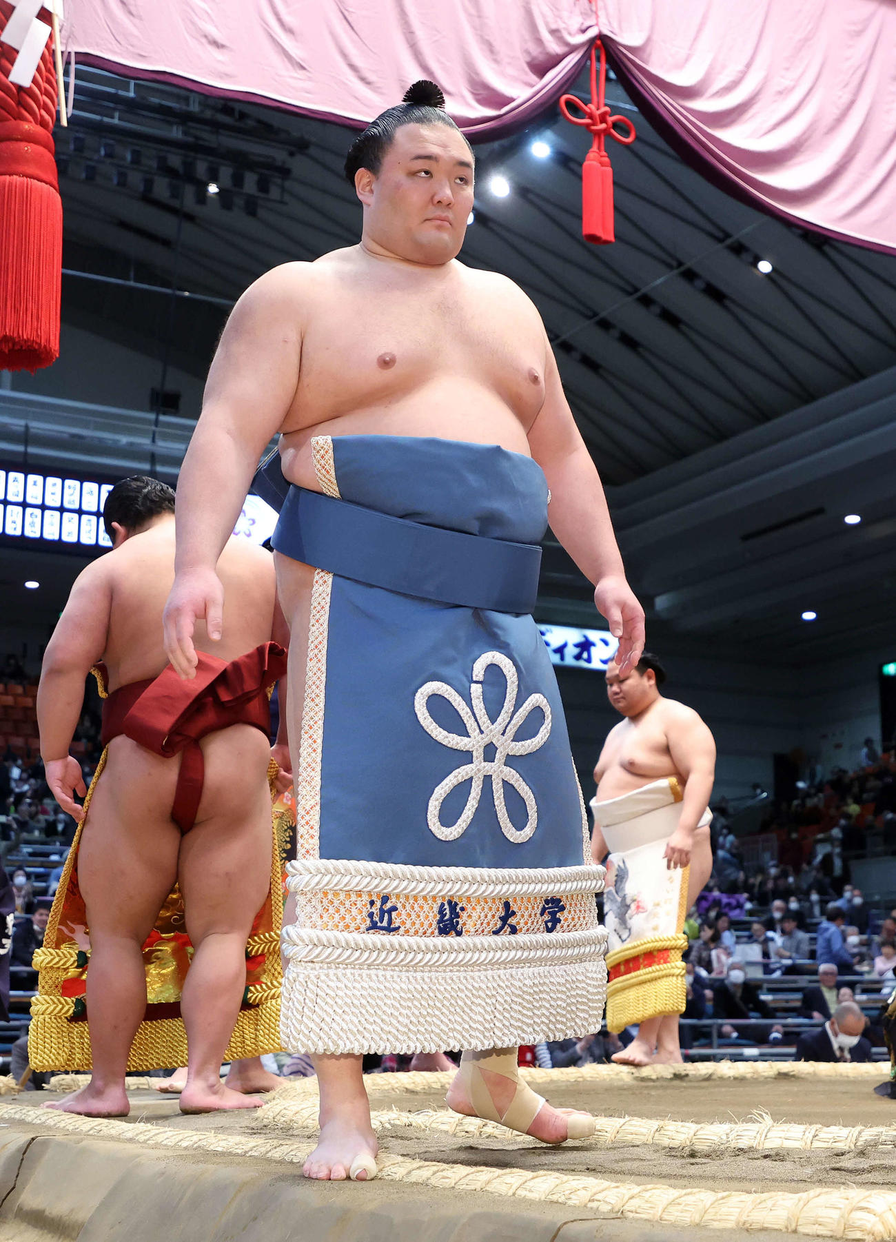 高砂部屋所属の朝乃山（2023年3月14日撮影）