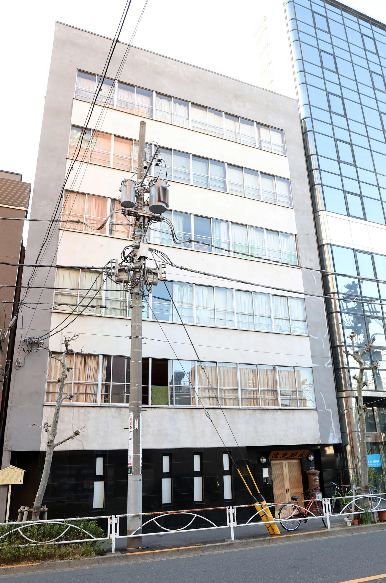 陸奥部屋の外観
