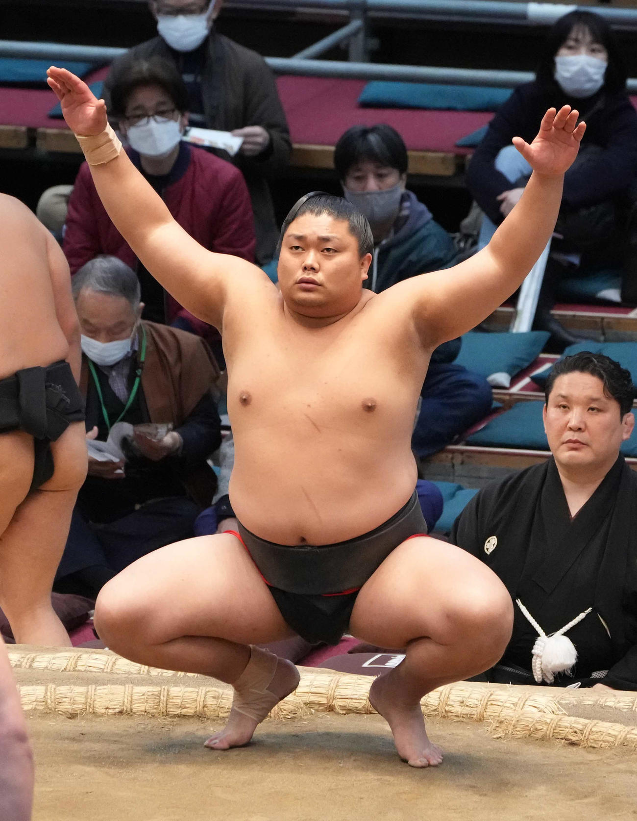 霧の富士（2022年3月21日撮影）