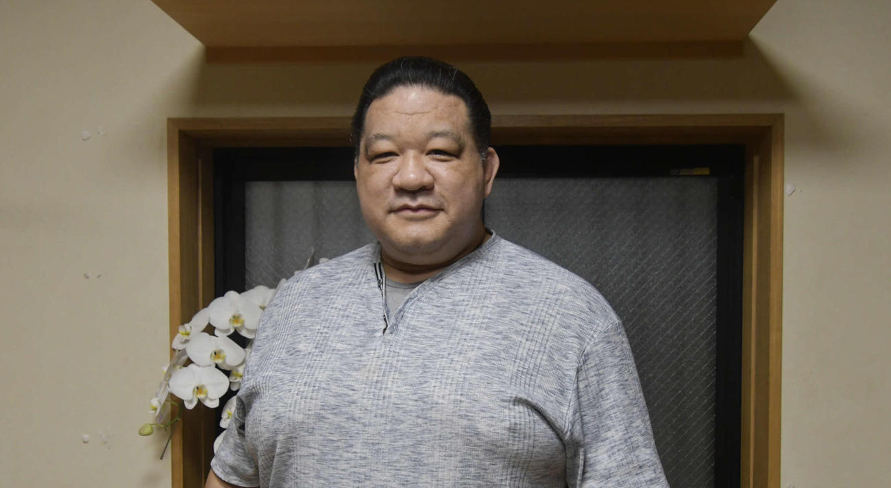 元大関魁皇の浅香山親方（撮影・平山連）