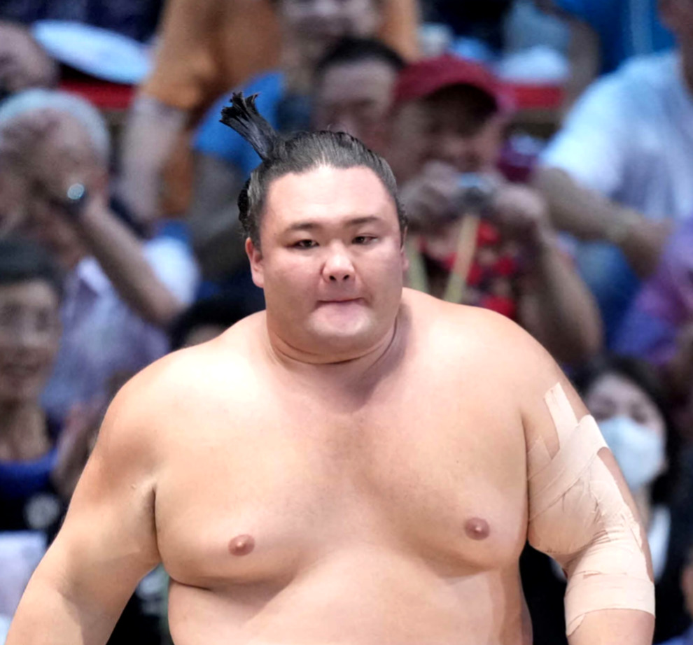 朝乃山（2023年7月撮影）