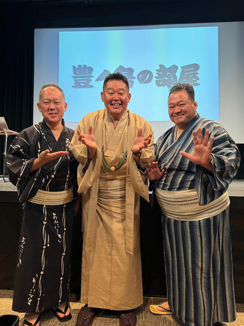 若乃花のおっつけ実演解説に豊ノ島が浮いた？「豊ノ島の部屋」第3回は