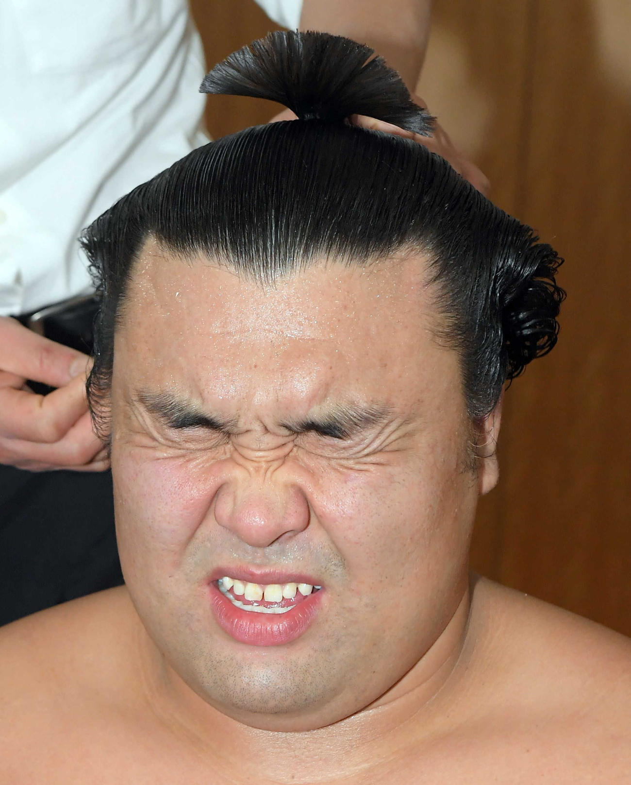 2度目の優勝を果たし、感無量の霧島（代表撮影）