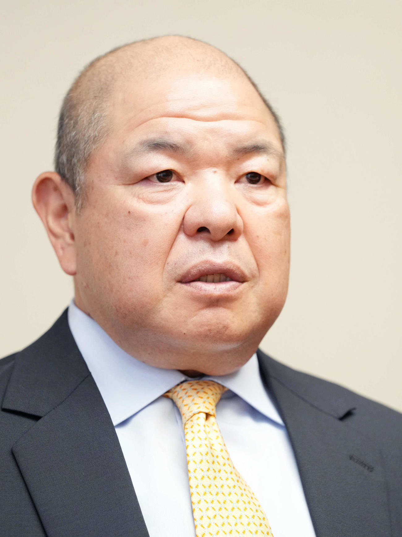 日本相撲協会の八角理事長（2023年6月22日撮影）