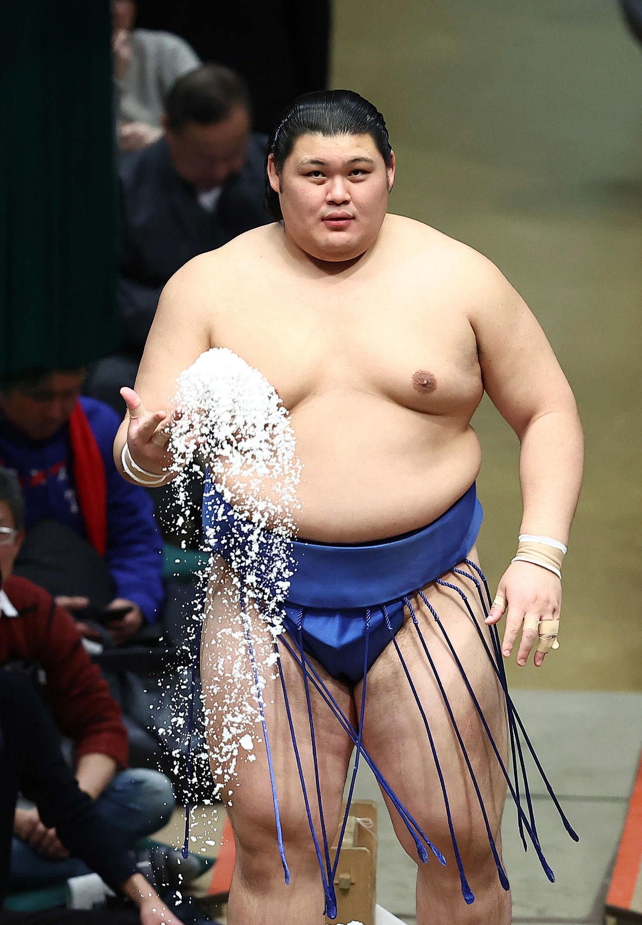 大相撲初場所　初日　大の里（2024年1月14日撮影）