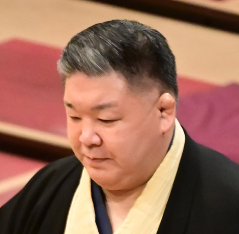 高田川親方（元安芸乃島）（2021年9月17日撮影）