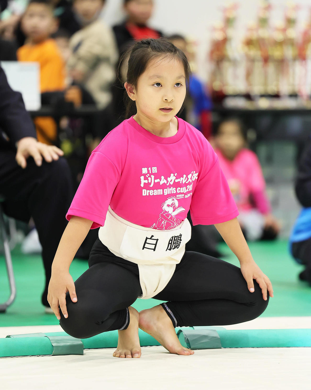 決勝で敗れた白鵬真結羽さん（撮影・足立雅史）