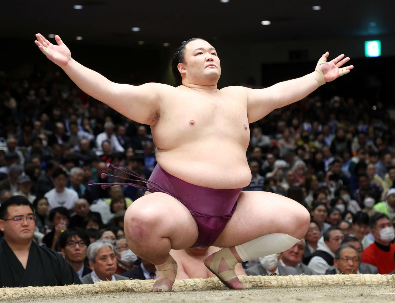 朝乃山（2024年1月撮影）