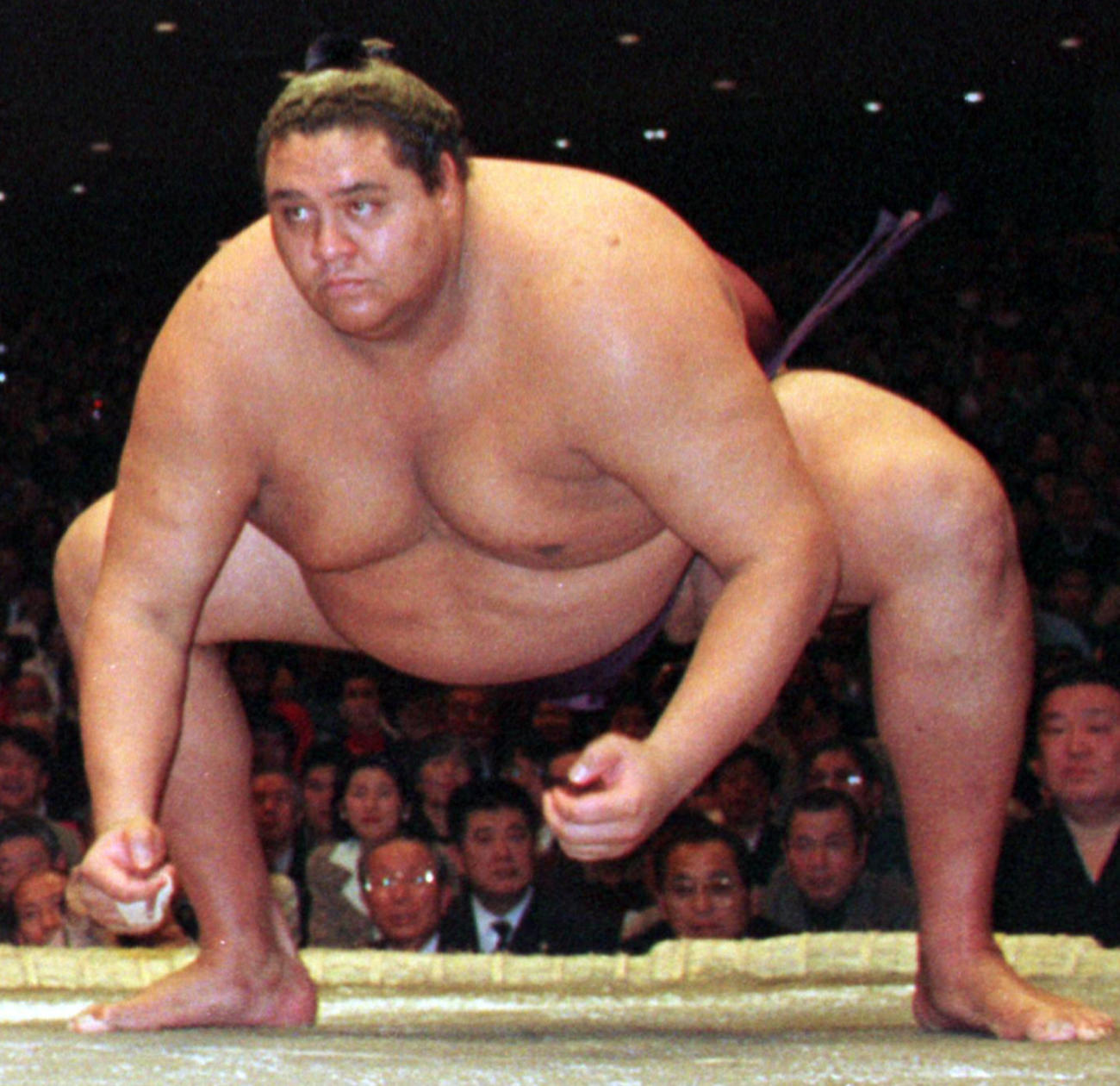 大相撲元横綱の曙太郎さん