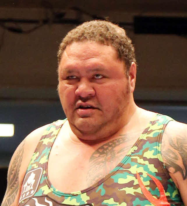 全日本プロレス新春後楽園大会の曙さん（2015年1月3日）