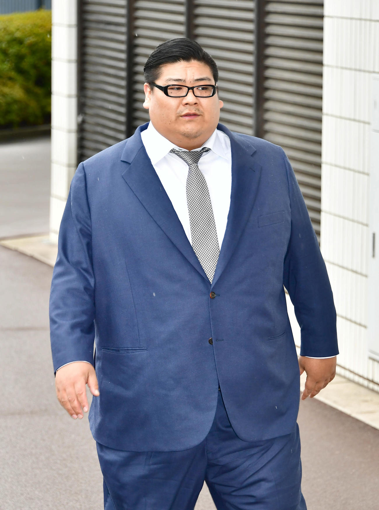 元佐田の富士の振分親方（2018年2月撮影）