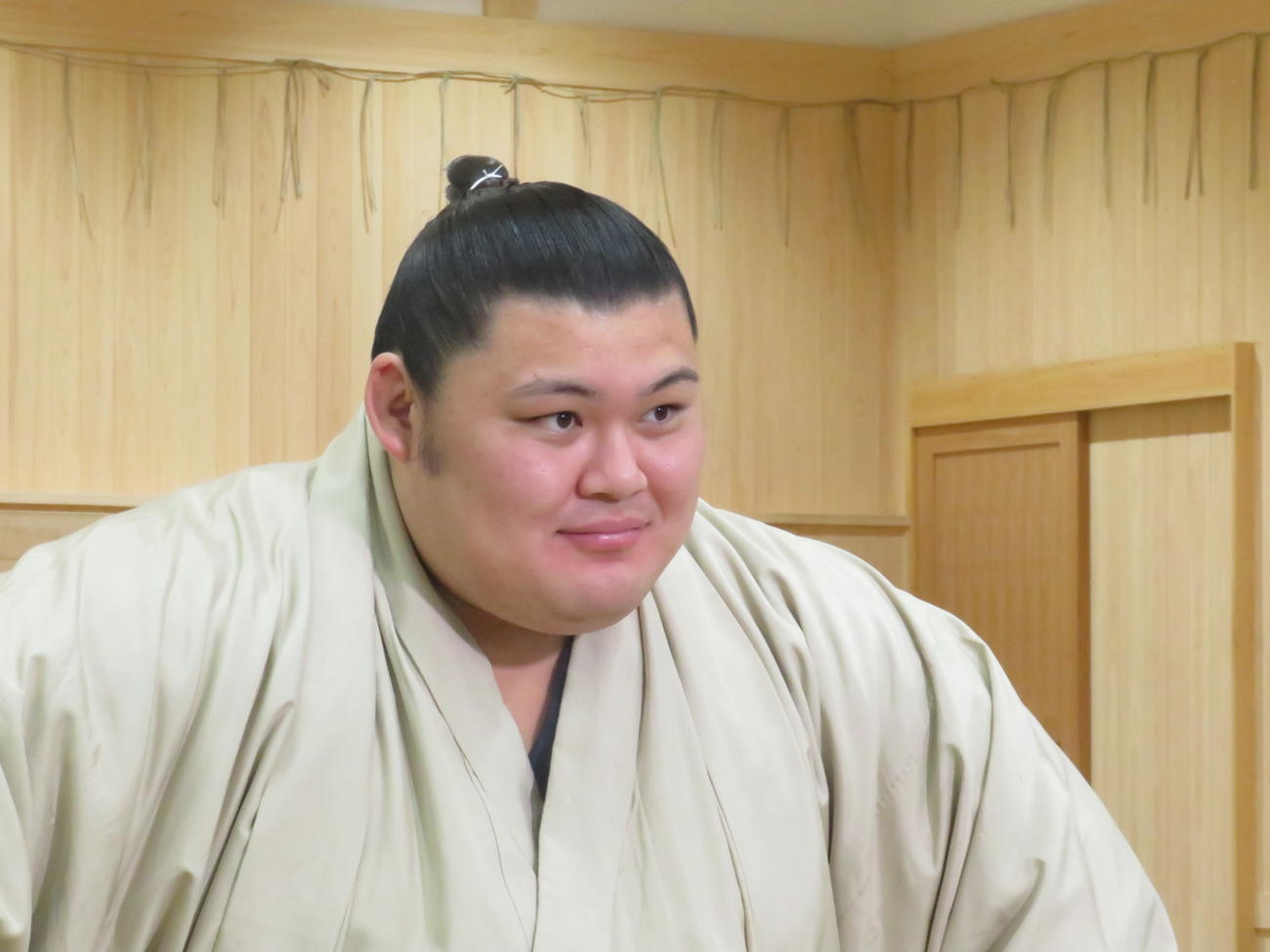 大の里（2024年4月撮影）