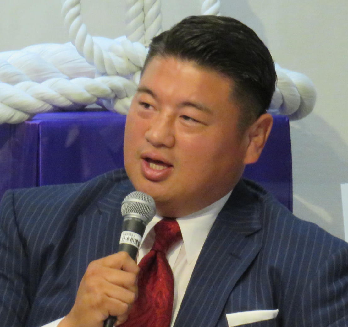 中村親方（元関脇嘉風、2024年5月撮影）