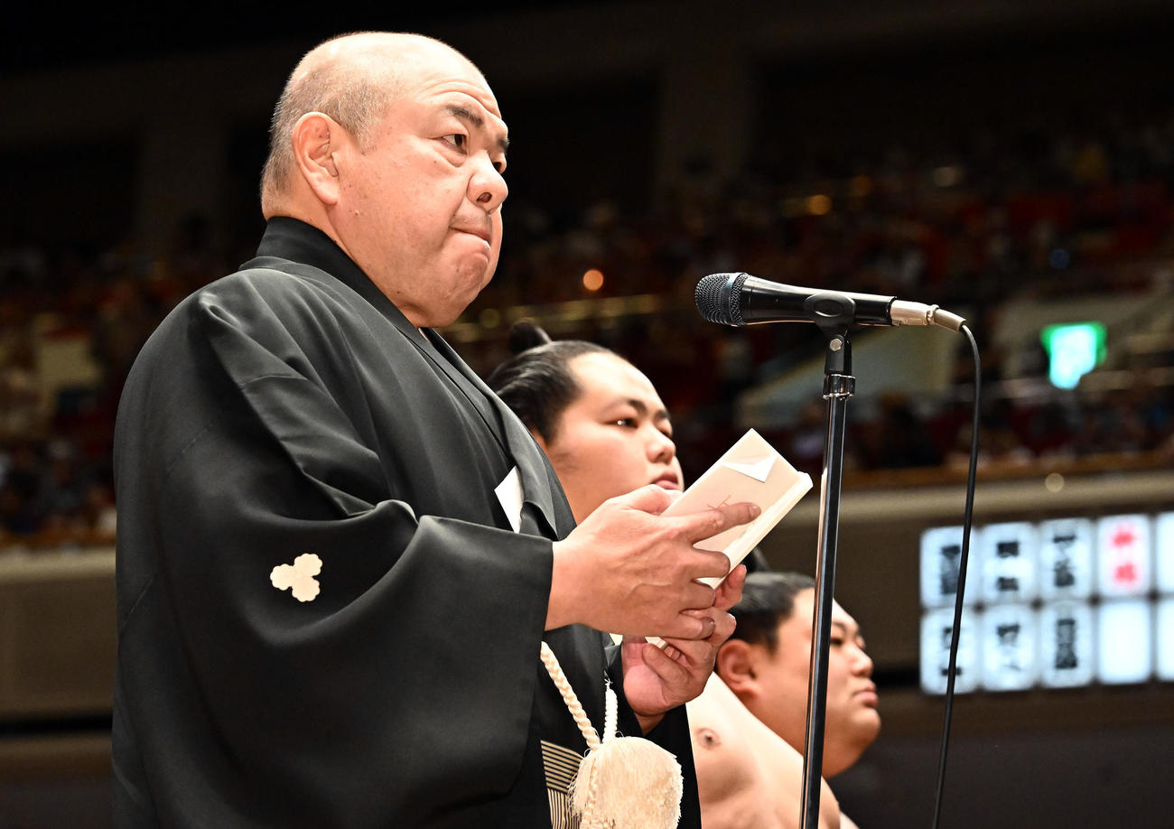 八角理事長（2024年5月26日撮影）
