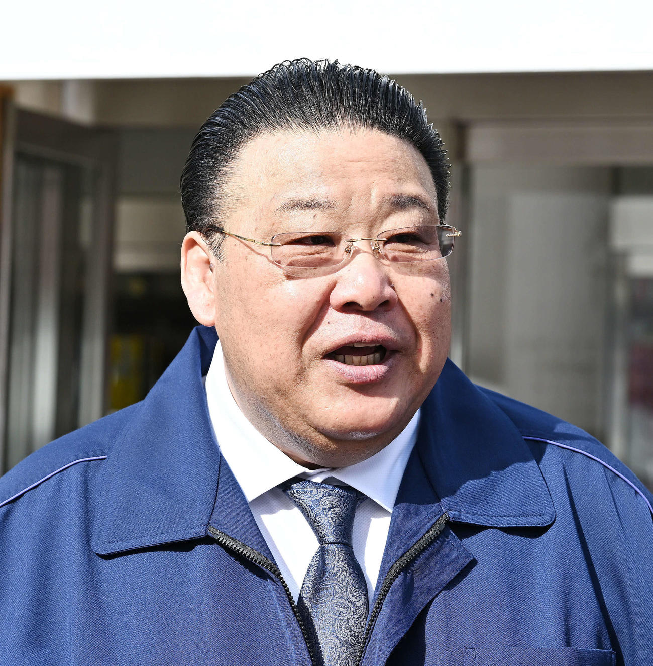 境川巡業部長（2023年11月11日撮影）