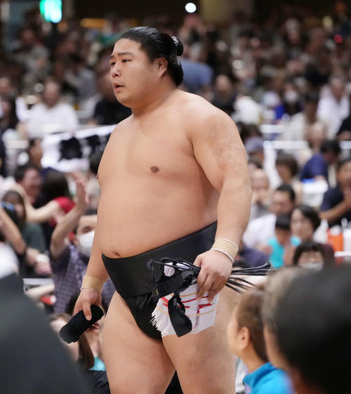 若元春が大関琴桜撃破「星数は考えていない。自分らしい相撲を」存在感