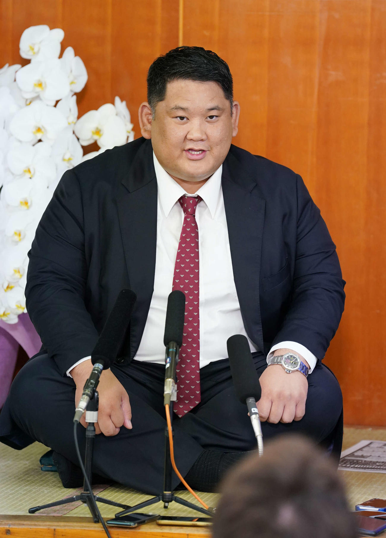 阿武松親方（元前頭大道＝2024年8月26日撮影）