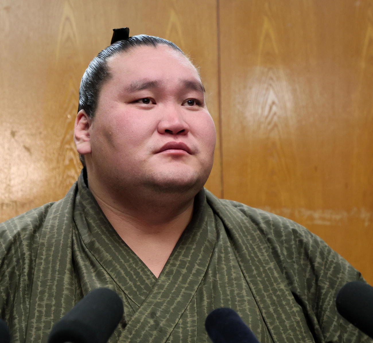 横綱照ノ富士（2024年2月撮影）