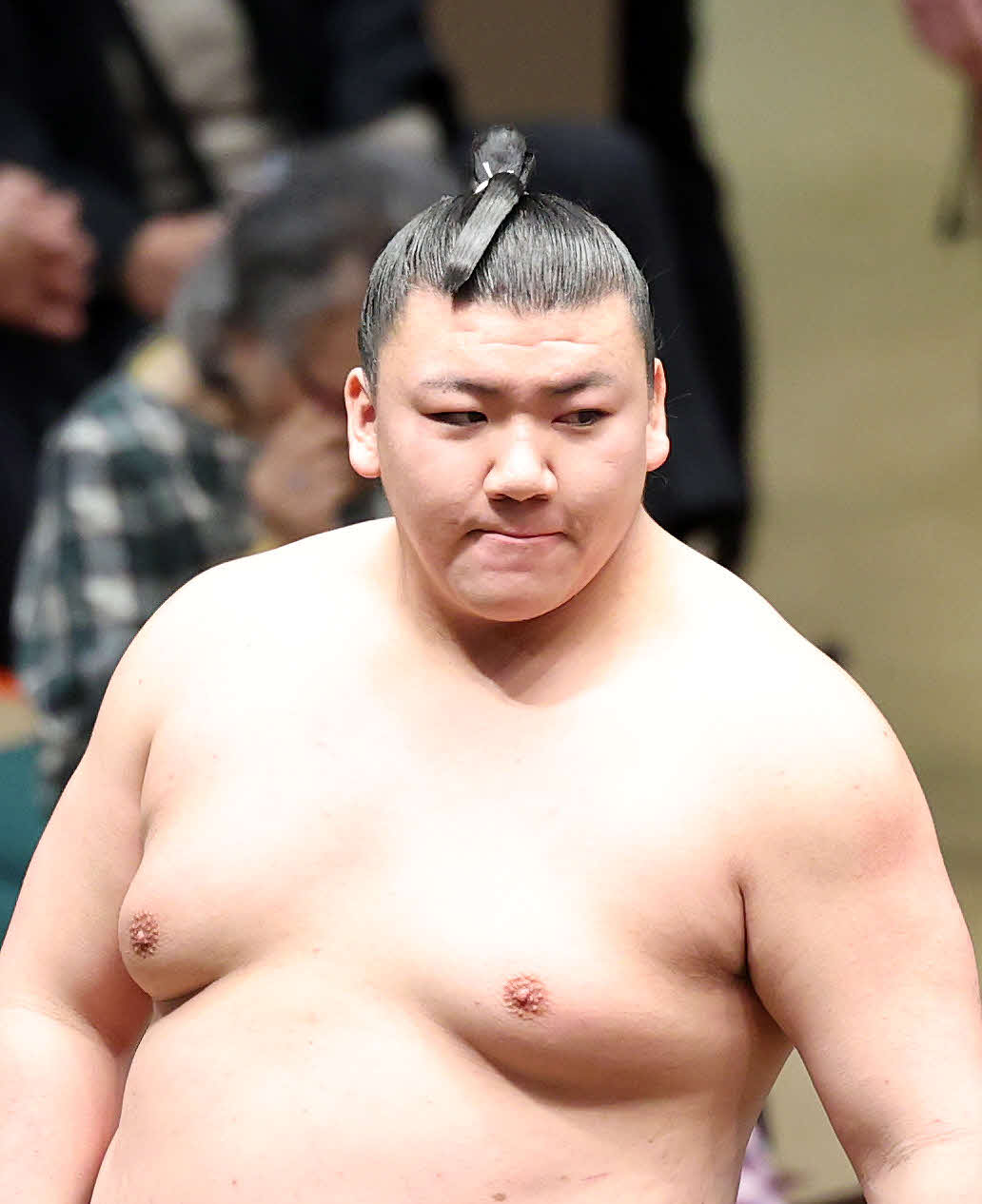 幕下優勝した夢道鵬（撮影・鈴木正人）