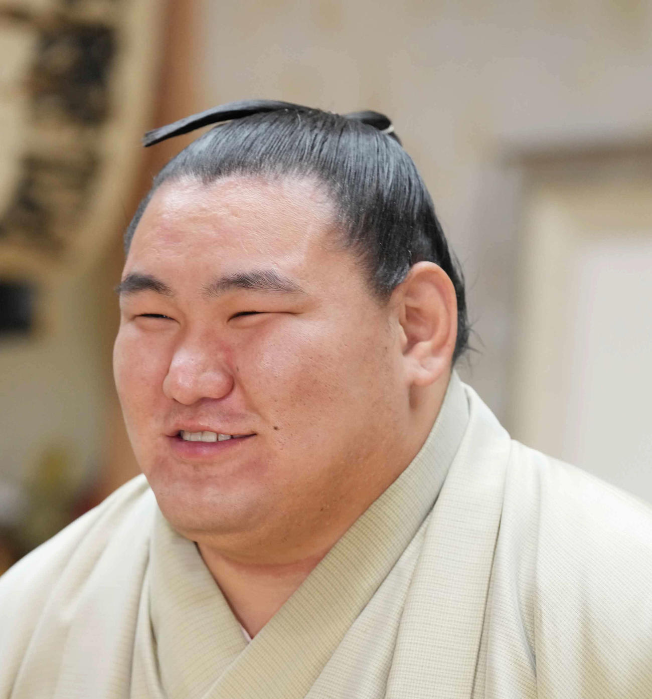豊昇龍（2025年1月27日撮影）