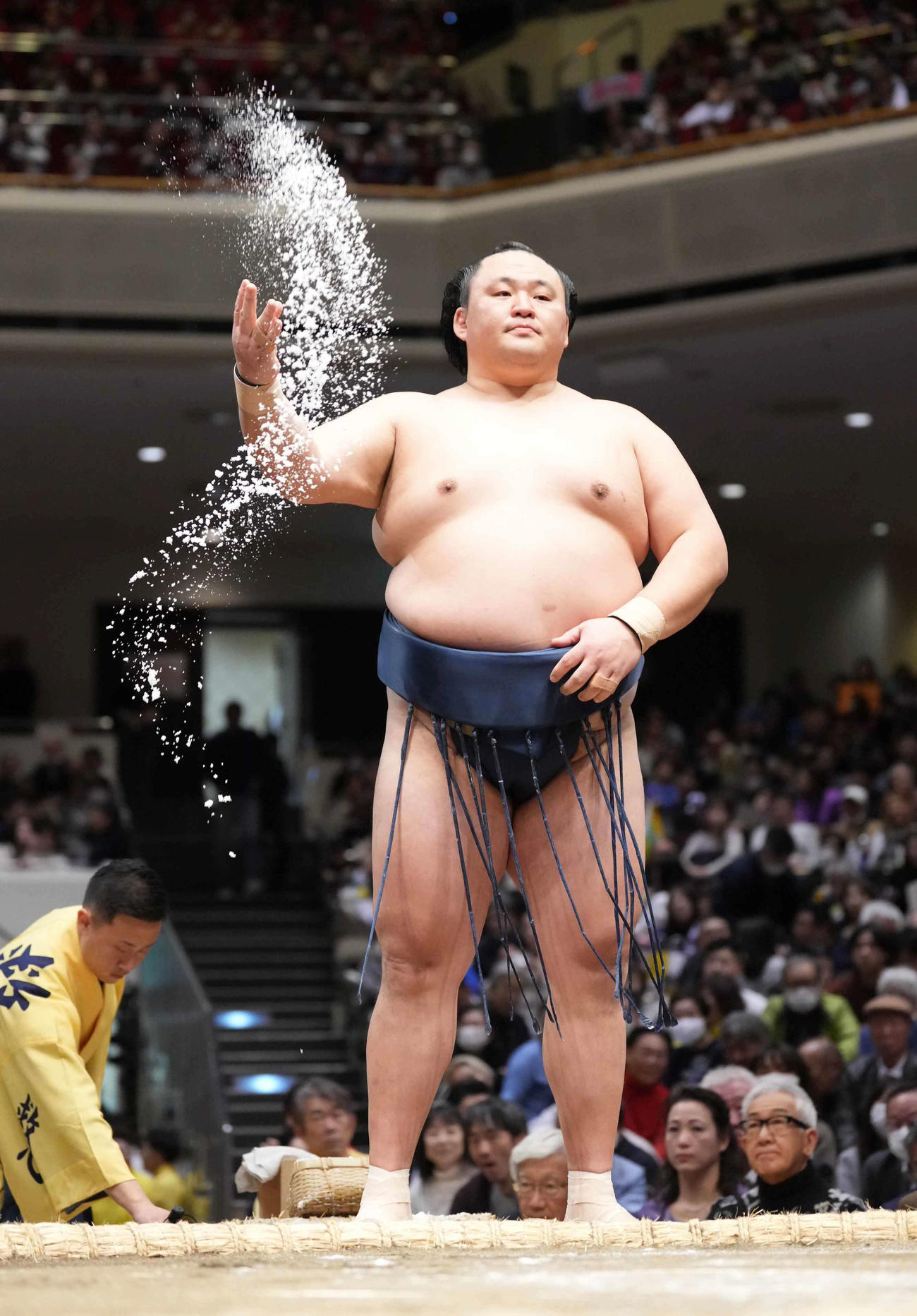 玉鷲（2025年1月13日撮影）