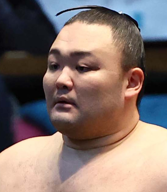 朝乃山（撮影・上田博志）