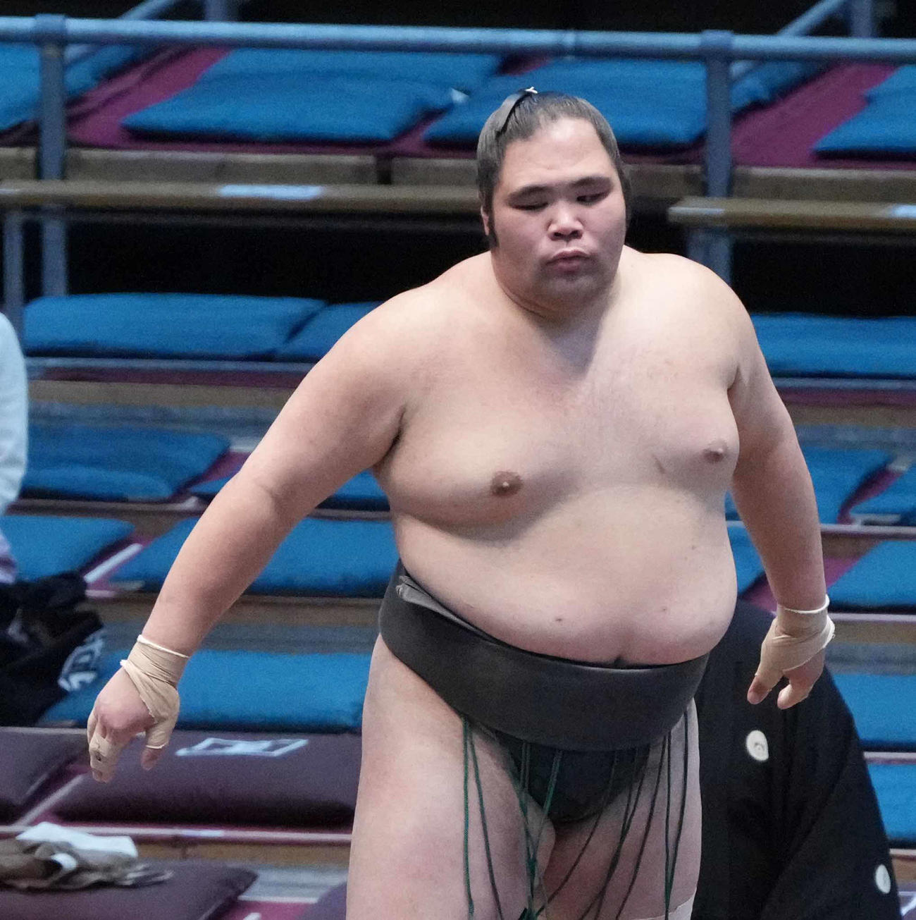 序二段優勝を決めた大喜翔（撮影・小沢裕）