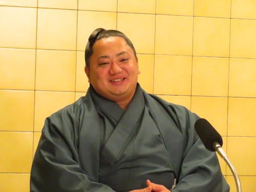 お取置中⭕️⭕️【貴重】柚木沙弥郎　麻 のれん　相撲⭕️⭕️ 新十両の宮城改め宮乃風「気迫ある相撲を」 故郷・沖縄の小中学生の