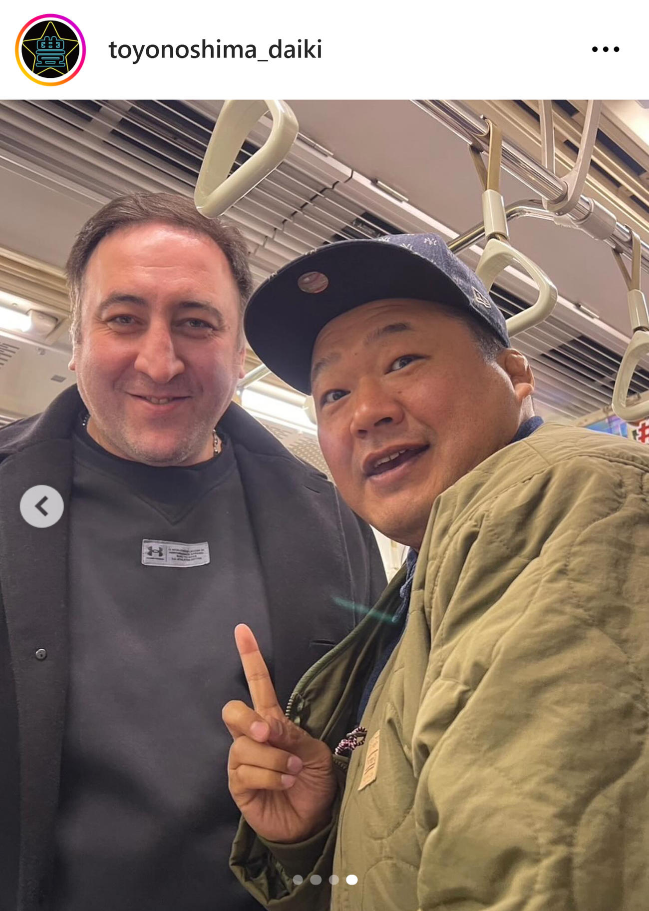豊ノ島のインスタグラムから