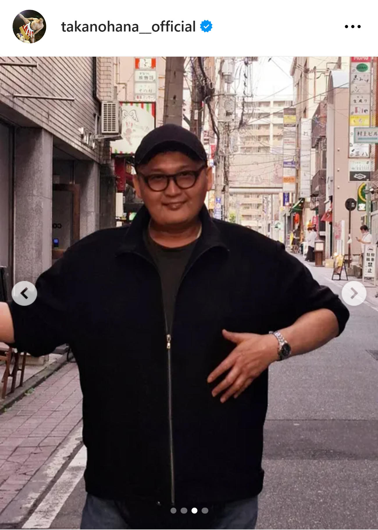 貴乃花光司氏のインスタグラムから