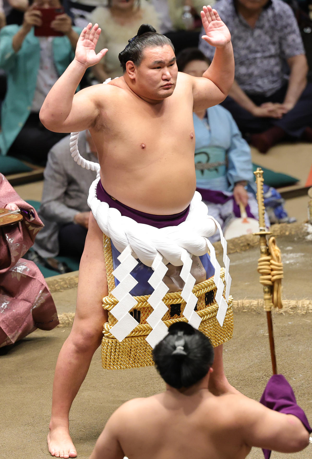 横綱豊昇龍（2025年5月20日撮影）