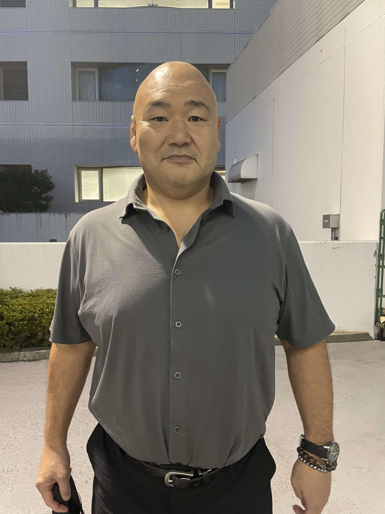 甲山親方（元幕内大碇）（2024年9月20日撮影）