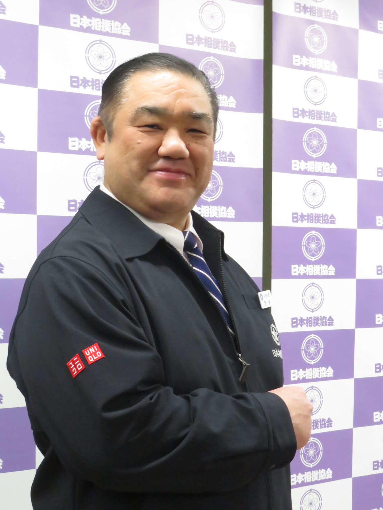 西岩親方（2025年1月撮影）