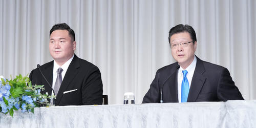 白鵬さん「世界のトヨタですから」新会社スポンサー候補に喜び 現役