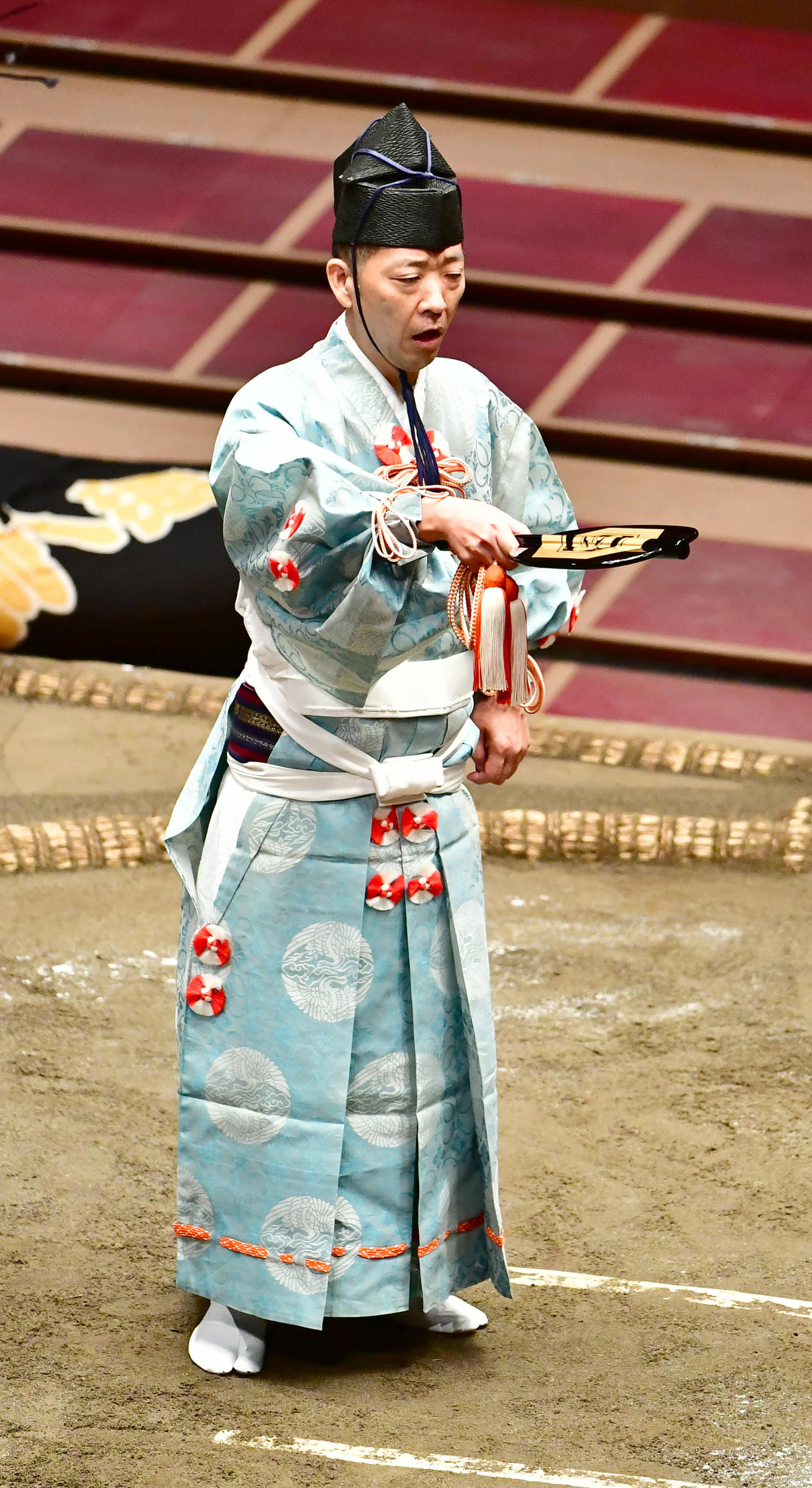 行司の木村銀治郎（2020年7月23日撮影）