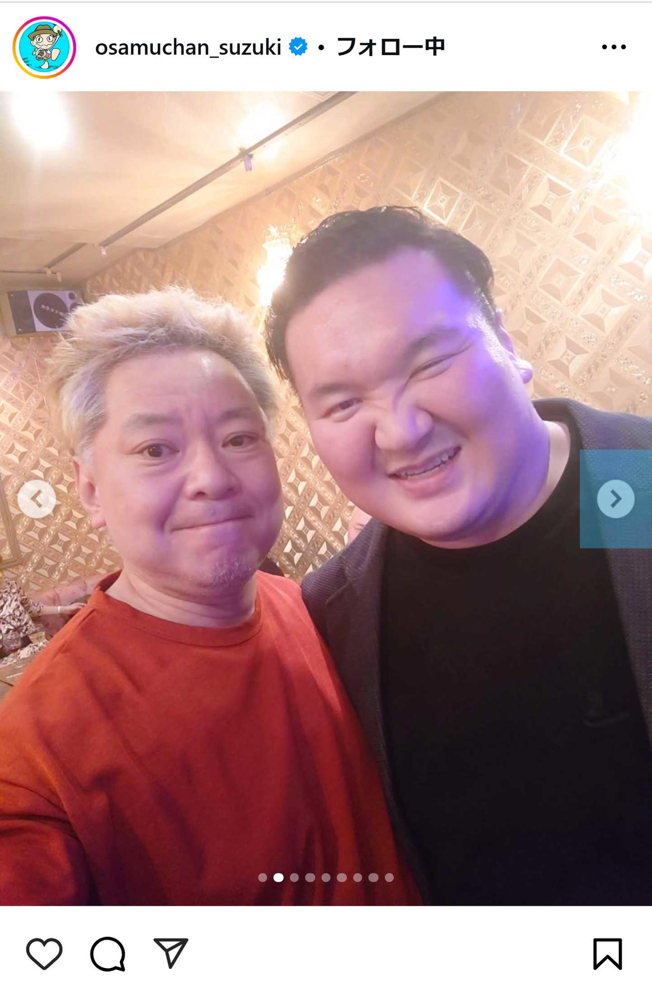 鈴木おさむ氏のインスタグラムから